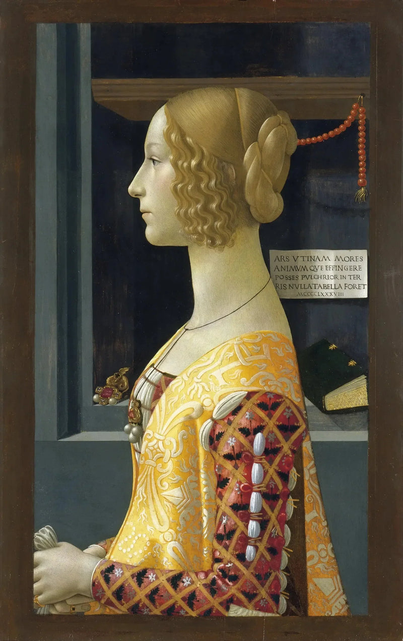 Portræt af Giovanna Tornabuoni - Domenico Ghirlandaio