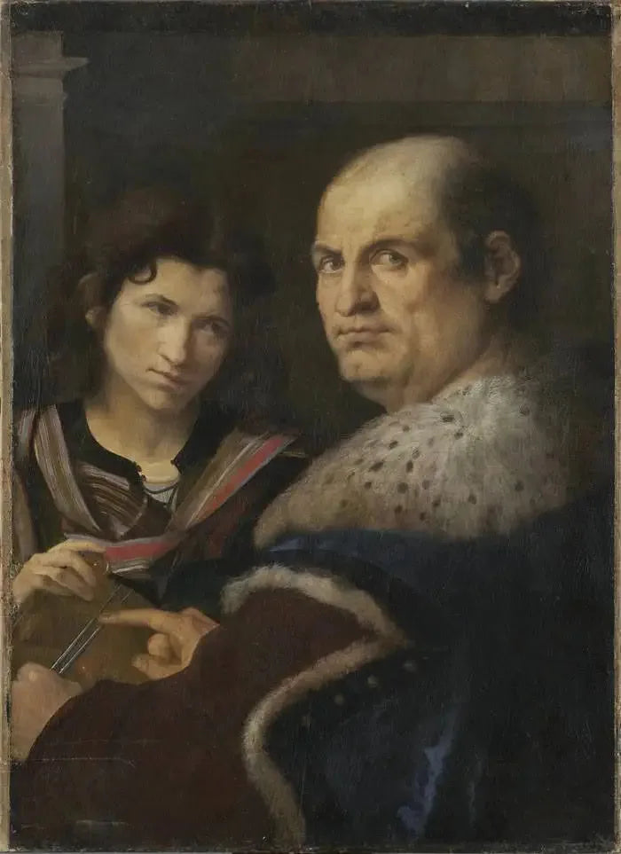 Portræt af Giovanni Borgherini og Trifone Gabriel - Giorgione