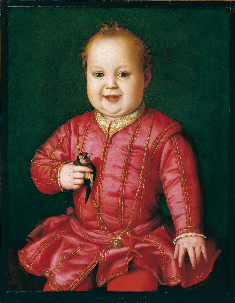 Portræt af Giovanni de Médicis som barn - Bronzino