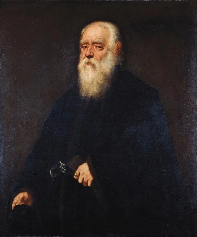 Portræt af Girolamo Pozzo - Jacopo Tintoretto