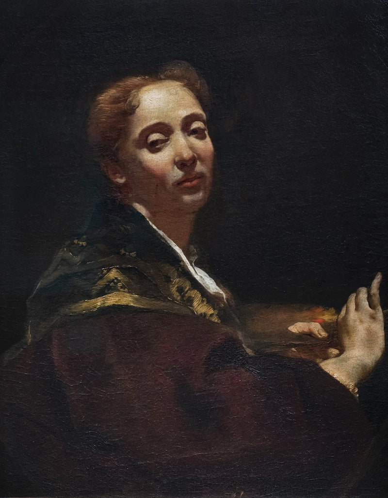 Portræt af Giulia Lama - Giovanni Battista Piazzetta