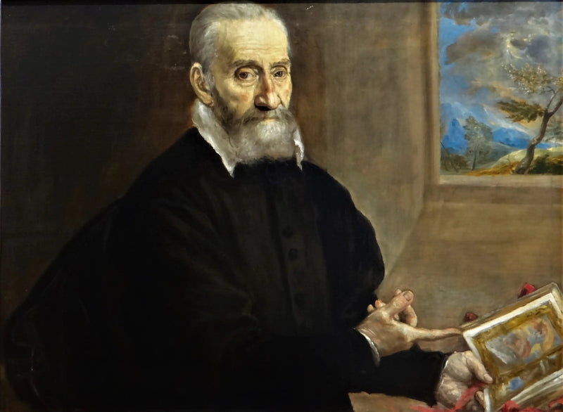 Portrait af Giulio Clovio - El Greco