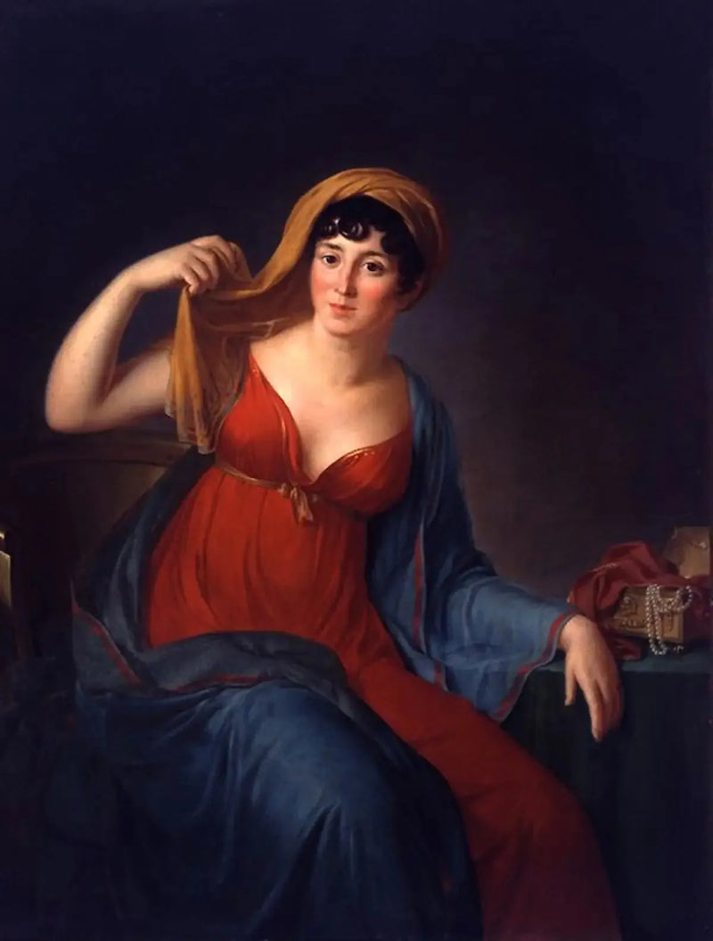 Portræt af Giuseppina Grassini - Marie-Guillemine Benoist