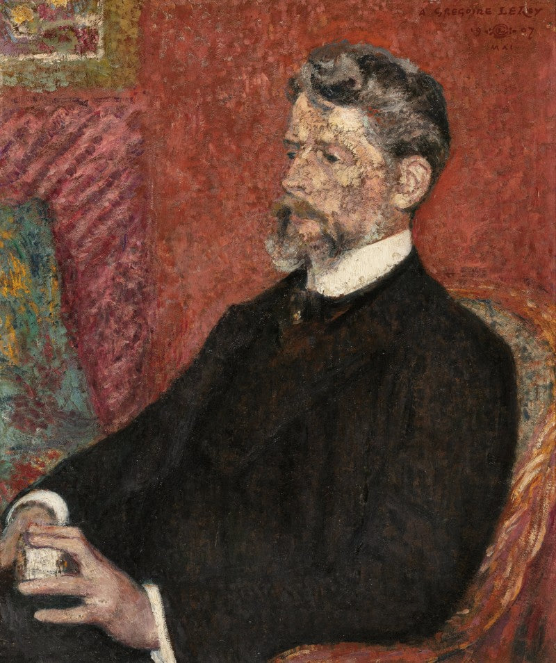 Portræt af Grégoire Le Roy - Georges Lemmen
