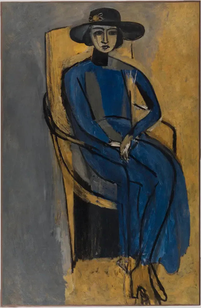Portræt af Greta Prozor - Henri Matisse