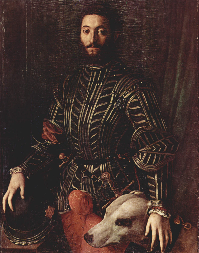 Portræt af Guidobaldo II della Rovere - Bronzino