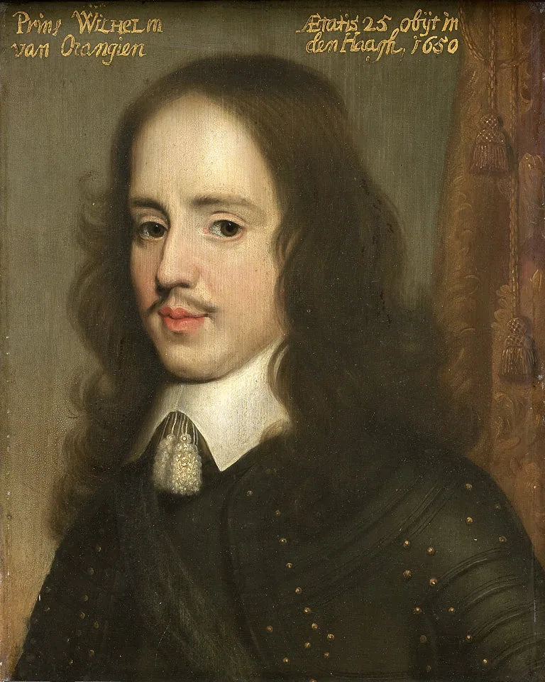 Portræt af Guillaume II (1626-1650), prins af Orange - Gerrit van Honthorst