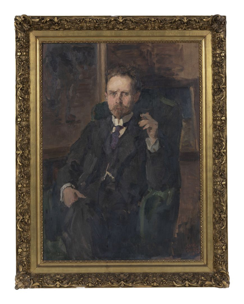 Portræt af H.M. Mennes - Isaac Israels