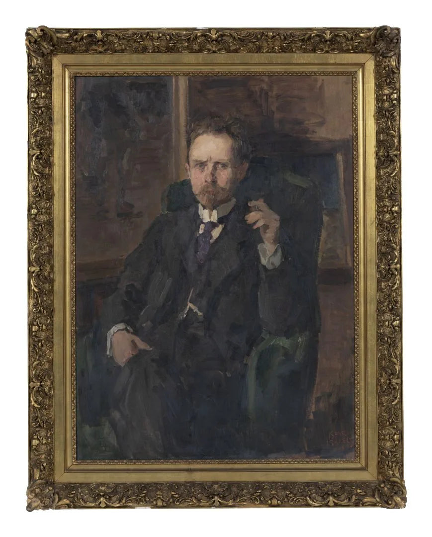 Portræt af H.M. Mennes - Isaac Israels