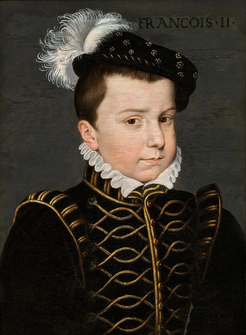 Portræt af Hercules-François, hertug af Alençon - François Clouet