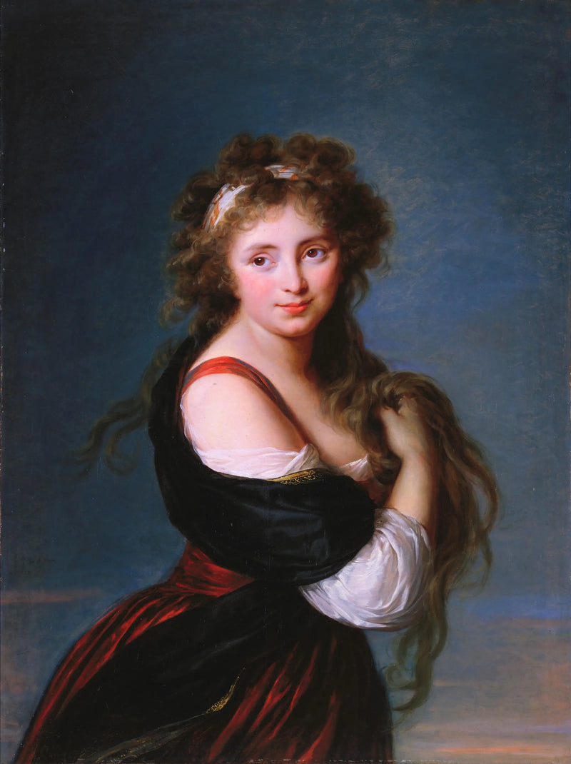 Portræt af Hyacinthe Gabrielle Roland - Élisabeth Vigeé Le Brun
