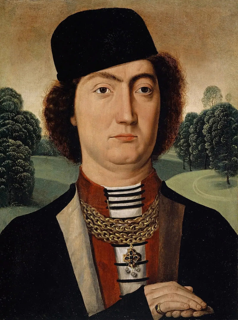 Portræt af Jakob af Savoien - Hans Memling