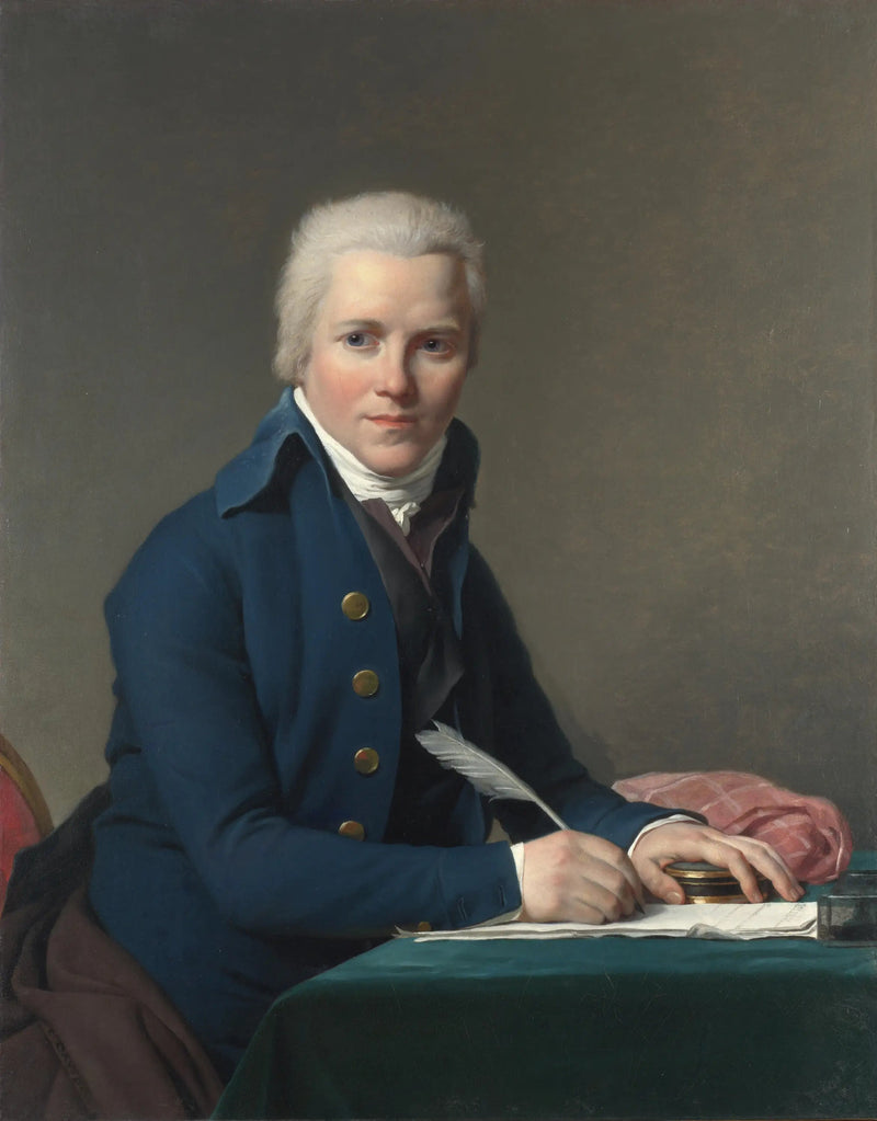 Portræt af Jacobus Blauw - Jacques-Louis David