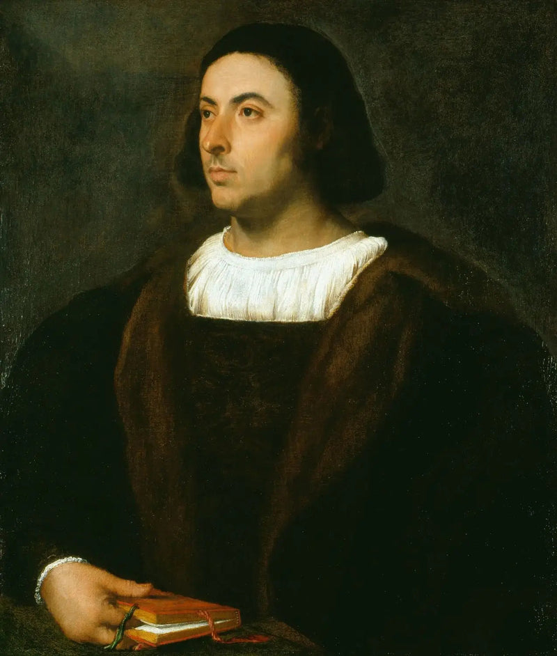Portræt af Jacopo Sannazaro - Titian