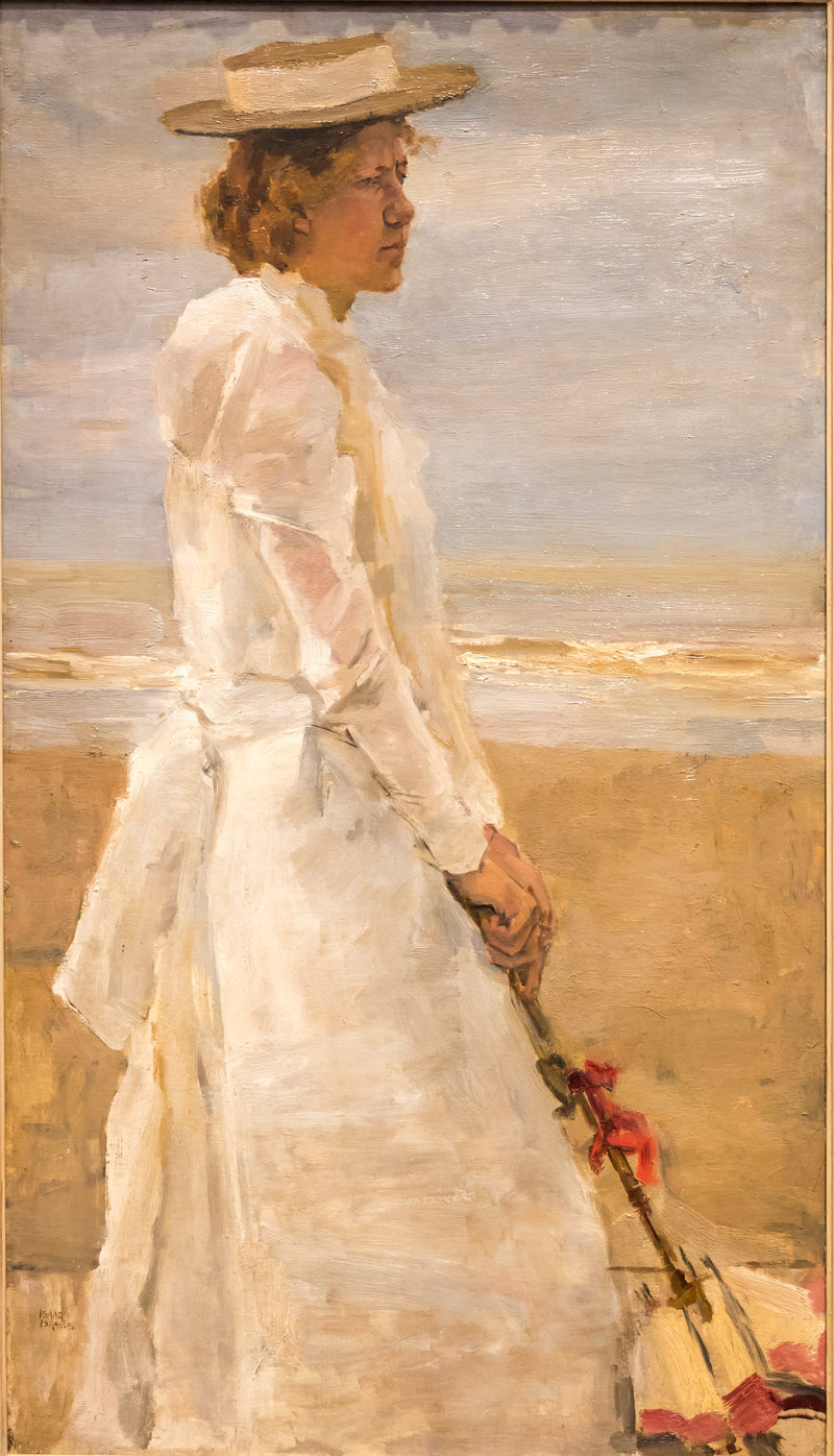 Portræt af Jacqueline Sandberg - Isaac Israels