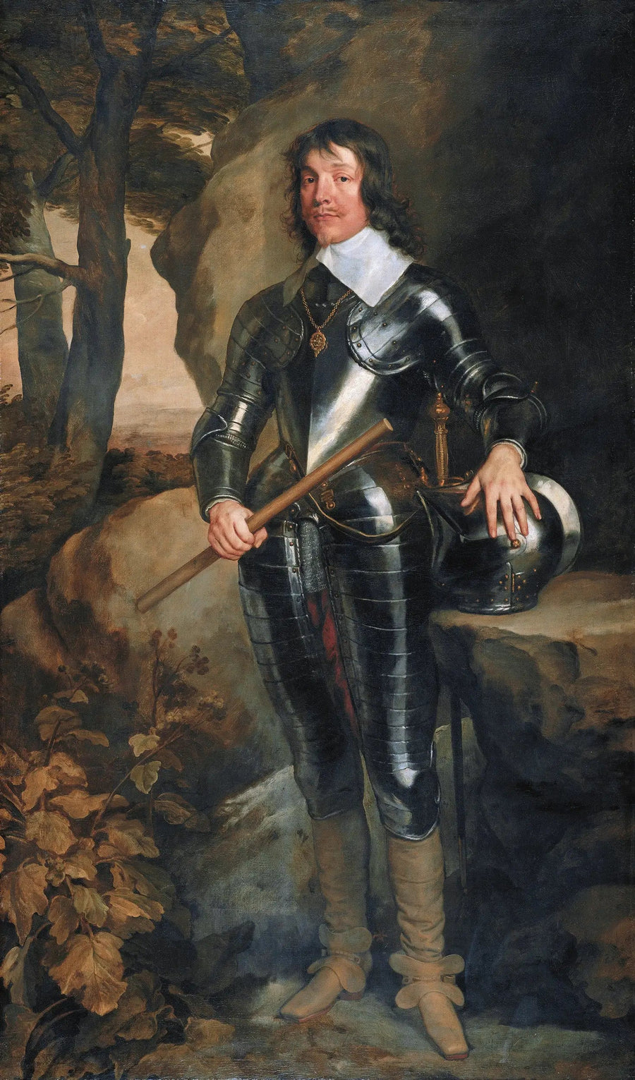 Portrait de Jacques, 1er duc de Hamilton (1606-1649) - Antoine van Dyck