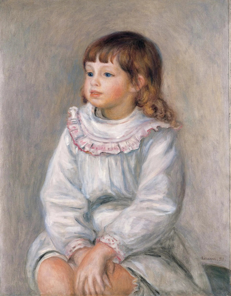 Portræt af Jacques Gallimard - Pierre-Auguste Renoir