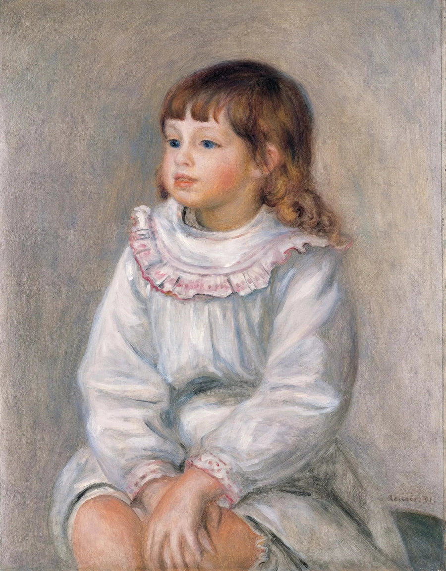 Portræt af Jacques Gallimard - Pierre-Auguste Renoir