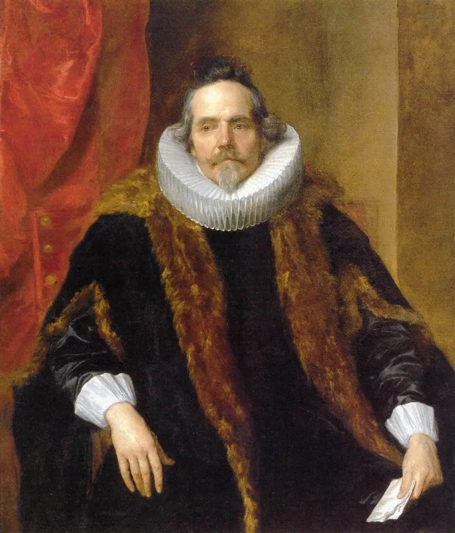 Portræt af Jacques Le Roy - Antoine van Dyck