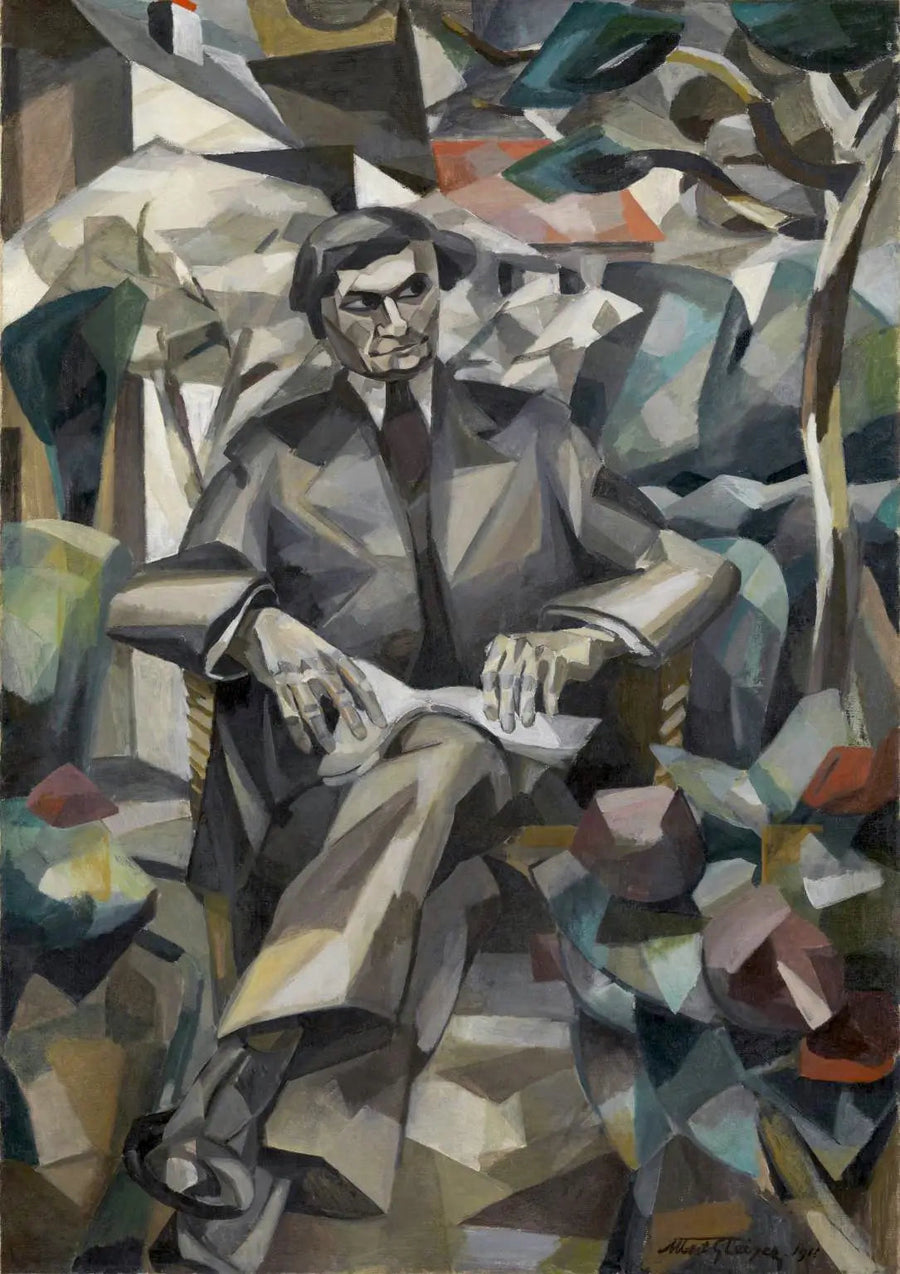 Portræt af Jacques Nayral - Albert Gleizes