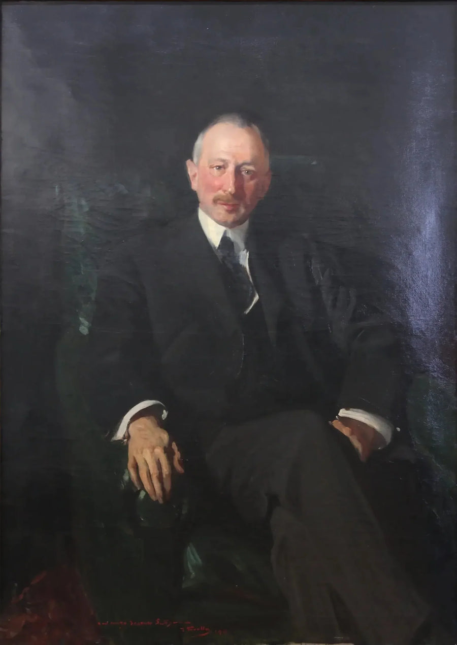 Portræt af Jacques Seligmann - Joaquín Sorolla