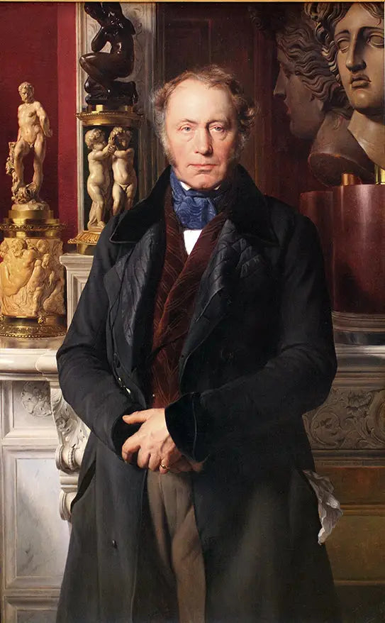Portræt af James-Alexandre, greve af Pourtalès-Gorgier - Paul Delaroche