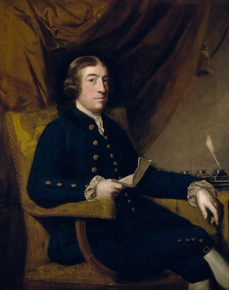 Portræt af James Bourdieu - Joshua Reynolds