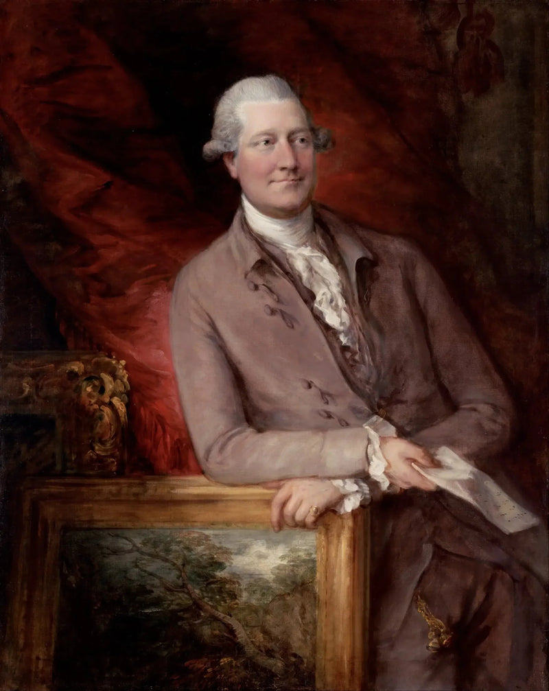 Portræt af James Christie (1730 - 1803) - Thomas Gainsborough
