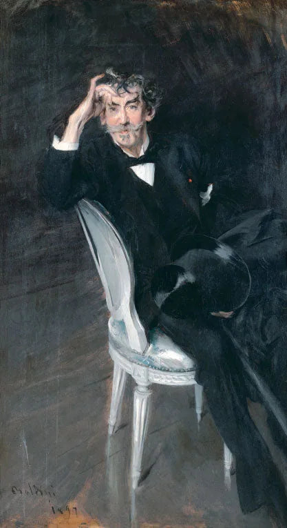 Portræt af James McNeill Whistler - Giovanni Boldini