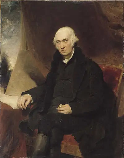 Portræt af James Watt (1736-1819) - Thomas Lawrence