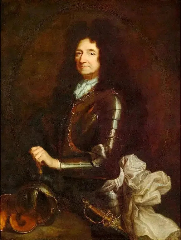 Portræt af Jan Andrzej Morsztyn. - Hyacinthe Rigaud