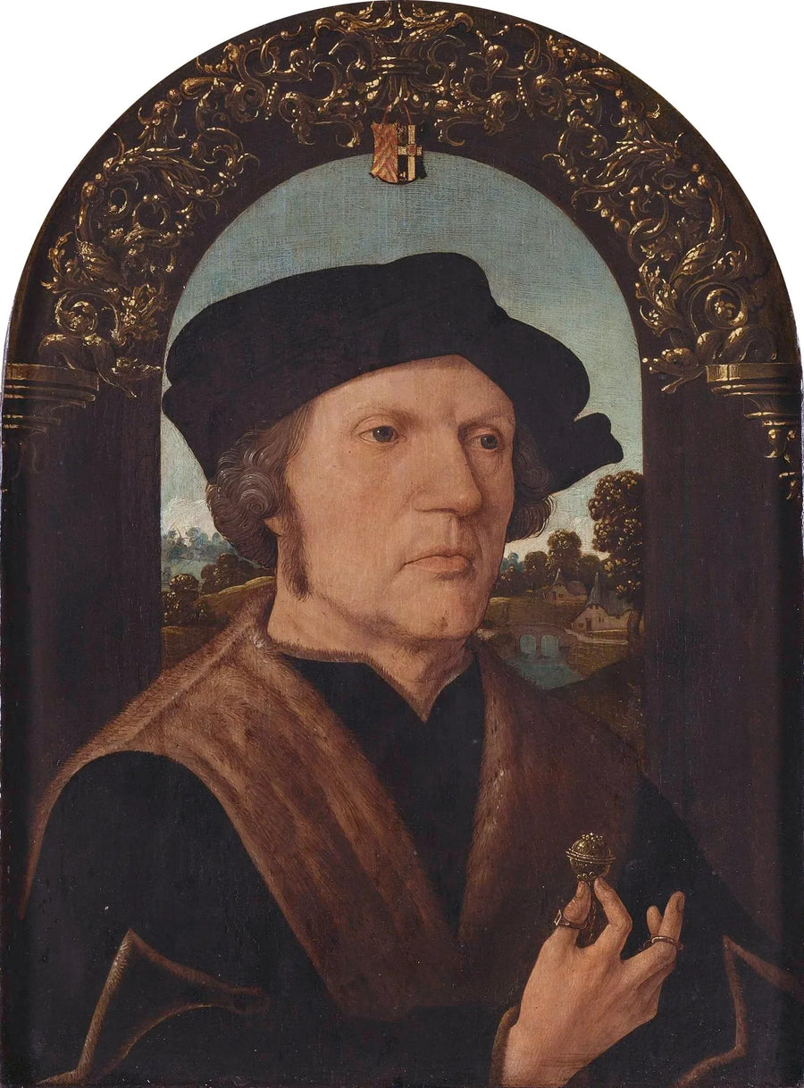 Portræt af Jan Gerritsz van Egmond van de Nijenburg (?-1523) - Jacob Cornelisz van Oostsanen