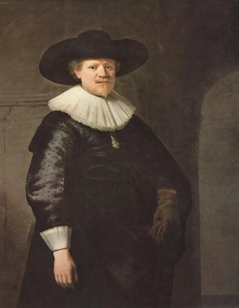 Portræt af Jan Harmensz. Krul - Rembrandt