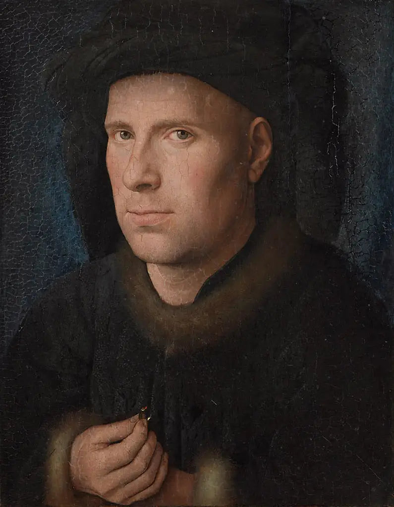 Portræt af Jan de Leeuw - Jan van Eyck