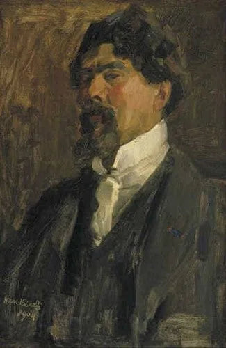 Portræt af Jan Toorop - Isaac Israels