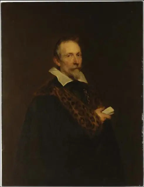 Portræt af Jan van den Wouwer - Antoine van Dyck