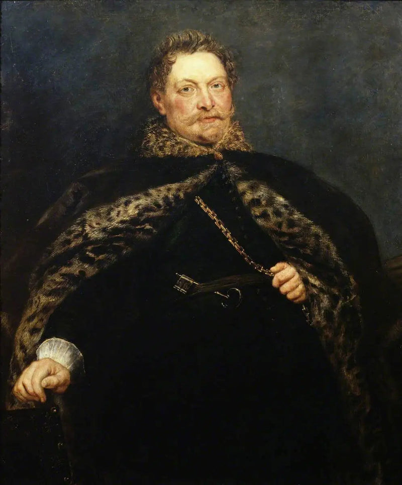 Portrait af Jan van Montfort (1596-1649) - Peter Paul Rubens
