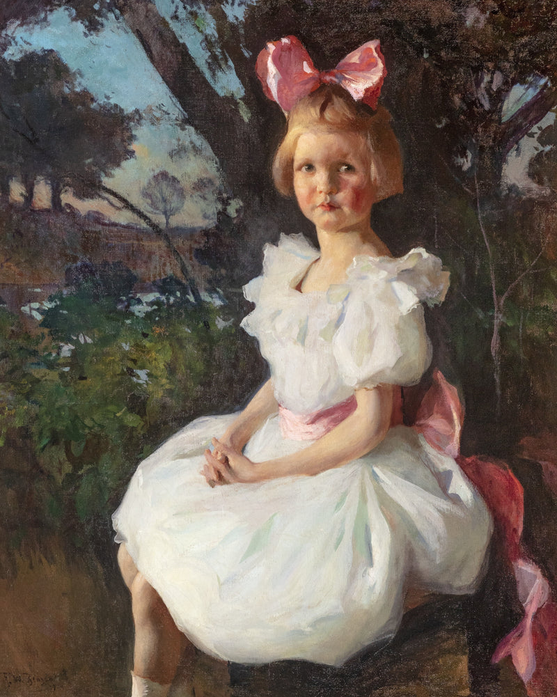 Portræt af Jane Shattuck - Frank Weston Benson