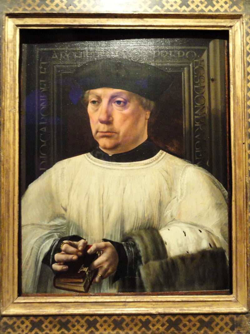 Portræt af Jean Carondelet - Jan Gossaert