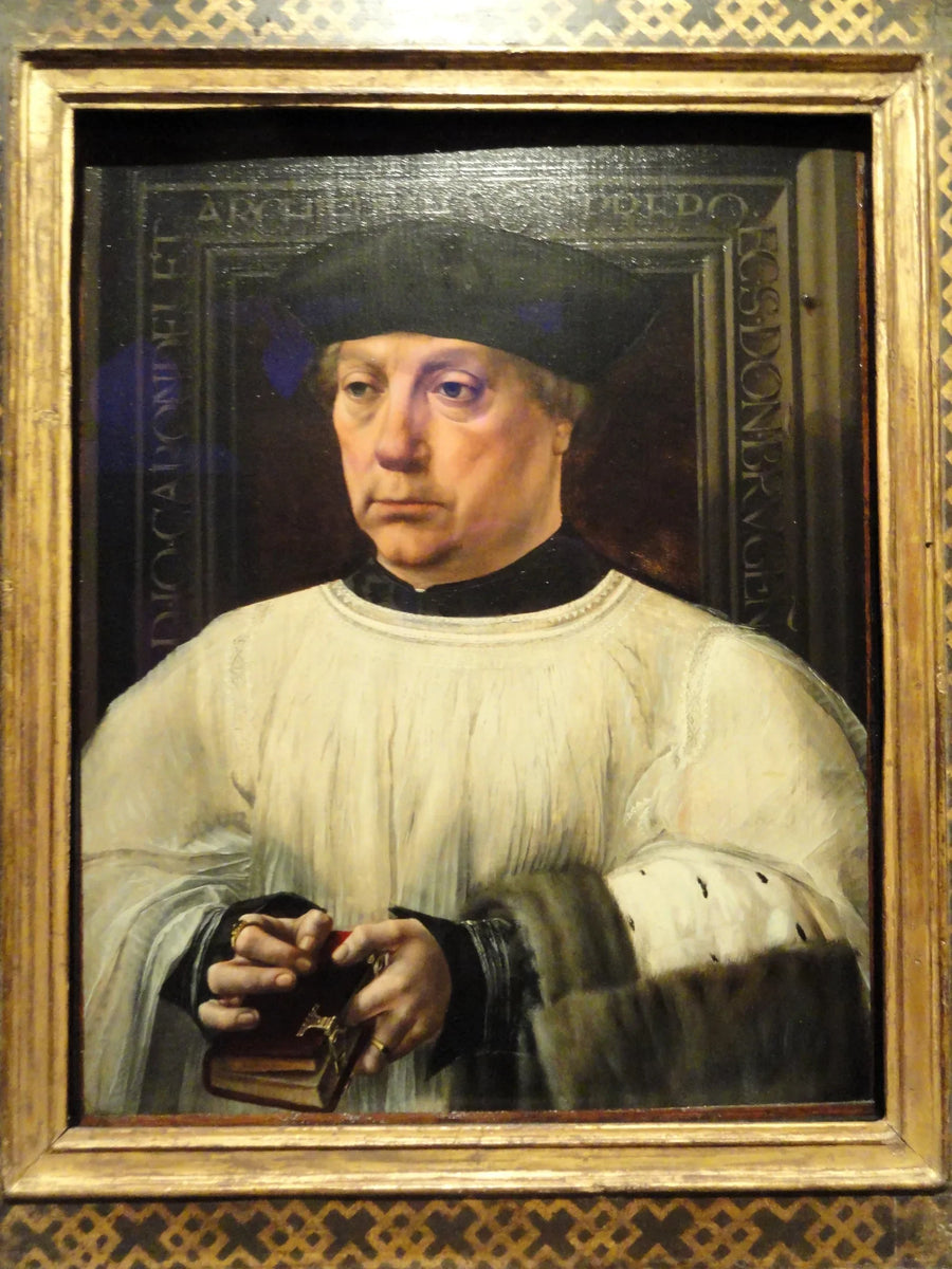 Portræt af Jean Carondelet - Jan Gossaert