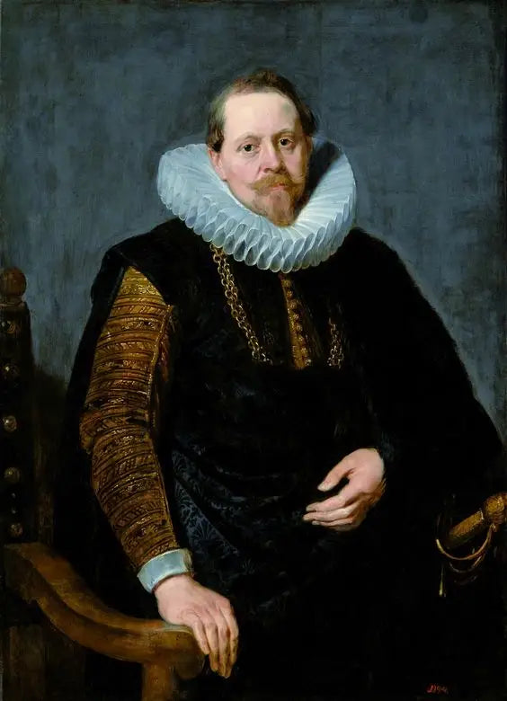 Portrait af Jean Charles de Cordes. - Peter Paul Rubens