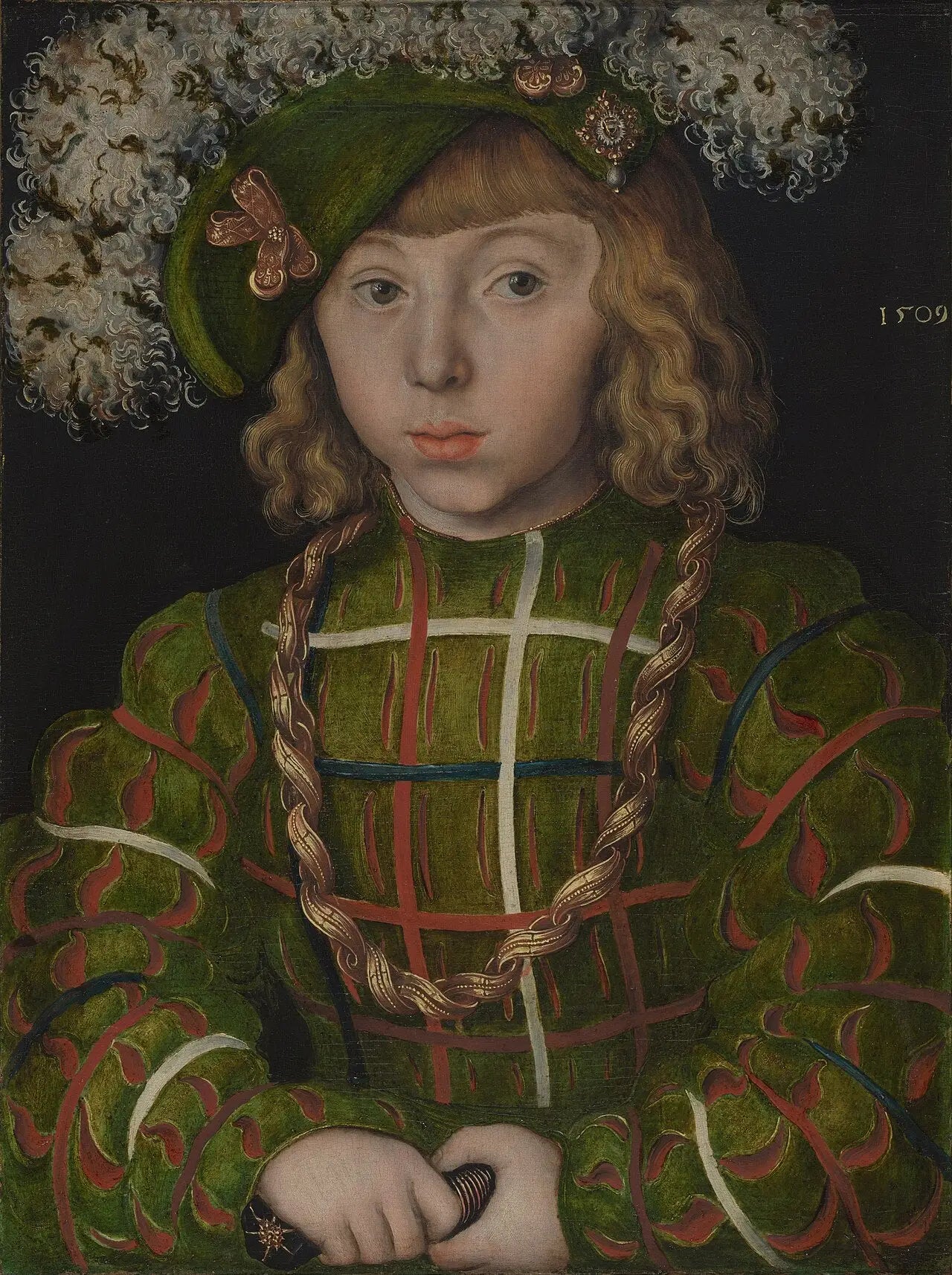 Portrait de Jean-Frédéric Ier de Saxe - Lucas Cranach the Elder image 1 tableau peint à l’huile sur toile