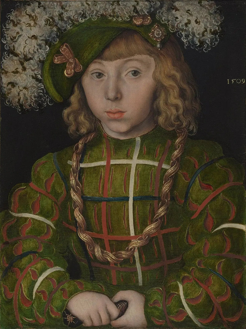 Portræt af Jean-Fredéric I af Sachsen - Lucas Cranach den Ældre