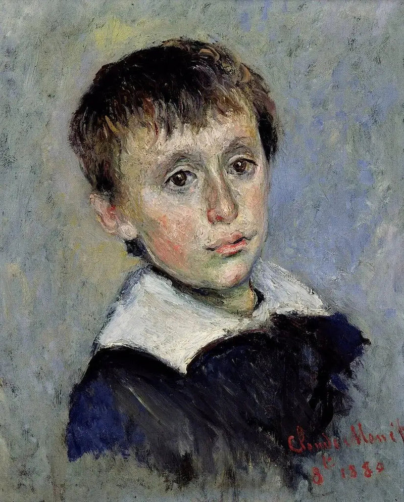 Portræt af Jean Monet - Claude Monet
