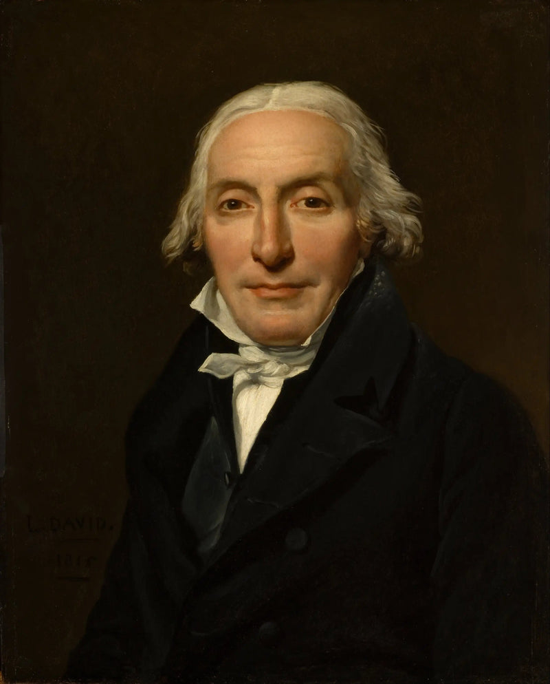 Portræt af Jean-Pierre Delahaye - Jacques-Louis David