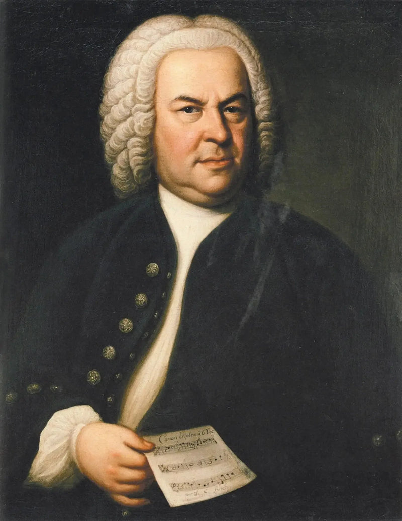 Portrait de Jean-Sébastien Bach - Elias Gottlob Haussmann
