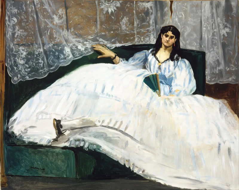 Portræt af Jeanne Duval - Édouard Manet