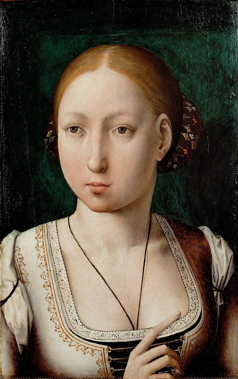 Jeanne den gale portræt - Juan de Flandes