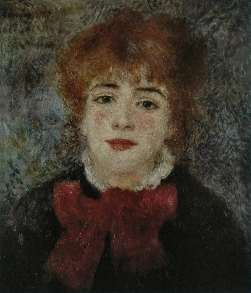 Portræt af Jeanne Samary - Pierre-Auguste Renoir