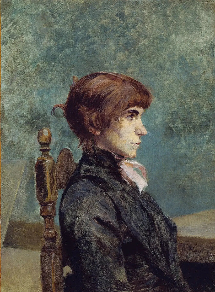Portræt af Jeanne Wenz - Henri de Toulouse-Lautrec